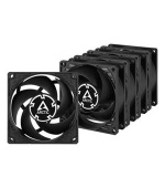 ARCTIC P8 PWM PST, 80x80x25 mm case fan, 3000 RPM, 4-pin, value pack 5ks