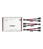 Noctua NA-SYC1 chromax.red - sada 3 ks, červená