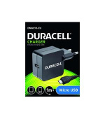 Duracell USB Nabíječka pro čtečky & telefony 2,4A včetně kabelu USB micro B černá 1m