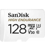 SanDisk High Endurance microSDHC 128GB + adaptér
