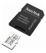 SanDisk High Endurance microSDHC 256GB + adaptér
