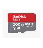 SanDisk MicroSDXC karta 200GB Ultra (120 MB/s, A1 Class 10 UHS-I, Android) + adaptér