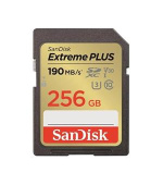 SanDisk Extreme PLUS SDXC 256GB 190MB/s V30 UHS-I