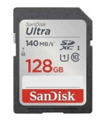 SanDisk Ultra SDXC 128GB 140MB/s Class10 UHS-I