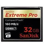 SanDisk CF 32 GB Extreme Pro (160MB/s, VPG65, UDMA7)