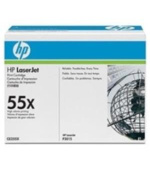 HP toner 55X/Black/12 000 stran