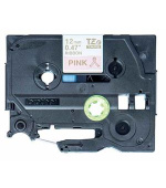 Brother - TZe-RE34 růžová / zlatá (12mm, 4m, pruhovaná)