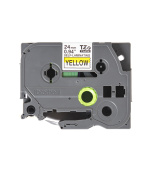 Brother - TZE-SL651, žlutá / černá (24mm, samolaminovací), délka 8m