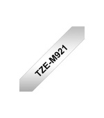 Brother - TZe-M921, stříbrná metalická / černá (9mm, laminované)