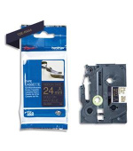 Brother - TZe-RN54 námořní modrá / zlatá (24mm, 4m, textilní)