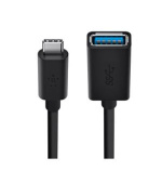 Belkin adaptér USB-C 3.0 to USB-A, 15cm, černá