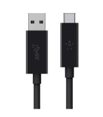 Belkin USB-C/USB-A 3.1 kabel, 0,9m, černý