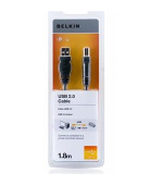 Belkin kabel USB 2.0. A/B řada standard, 1,8m