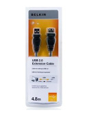 Belkin kabel USB 2.0 prodlužovací řada standard, 4,8m