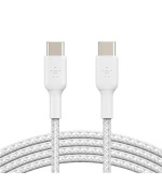 Belkin BOOST CHARGE™ USB-C/USB-C kabel, 1m, bílý - odolný
