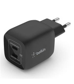 Belkin BOOST CHARGE™ Duální 45W USB-C Power Delivery GaN PPS nástěnná nabíječka, černá