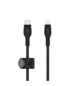 Belkin BOOST CHARGE™ Lightning/USB-C kabel, 3m, černý - odolný PRO Flex
