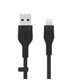 Belkin BOOST CHARGE™ Lightning/USB-A kabel, 1m, černý - Flex