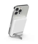 Belkin BOOST CHARGE™ MagSafe Magnetická Bezdrátová PowerBanka se stojánkem, 5000mAh, bílá