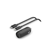 Belkin BOOSTCHARGE™ 30W USB-C Power Delivery PPS nabíječka do auta + 1m USB-C na lightning kabel, černá