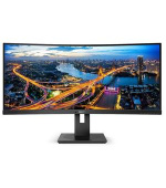 Philips LCD 346B1C 34" zakřivený VA/3440x1440@100Hz/5ms/300cd/HDMI/DP/4xUSB/USB-C dock/RJ45/Repro/HAS/VESA