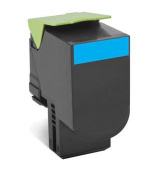 Lexmark 802C Cyan Return Program Toner Cartridge - 1 000 stran