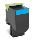 Lexmark 802XC Cyan Extra High Yield Return Program Toner Cartridge - 4 000 stran