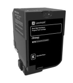 Lexmark CS720, CS725 Black High Yield Return Programme Toner Cartridge - 20 000 stran