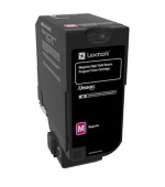 Lexmark CS725 Magenta High Yield Return Programme Toner Cartridge - 12 000 stran