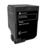Lexmark CX725 Black High Yield Return Programme Toner Cartridge - 25 000 stran