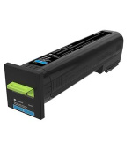 Lexmark CX825, CX860 Cyan Extra High Yield Return Program Toner Cartridge - 22 000 stran