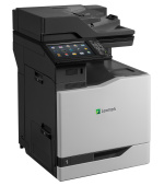 Lexmark CX825de color laser MFP, 52/52ppm, síť, duplex, dotykový LCD, DADF, fax, HDD