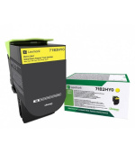 Lexmark CS/CX41/51x Yellow Toner Cartridge High Return - 3 500 stran