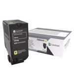 Lexmark CX/CS/ 727,728  Yellow Toner Cartridge 75B0040 - 10 000 str.