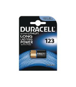 DURACELL Baterie - Baterie do digitálního 123A 3V Lithium Battery   jednorázová/nenabíjecí