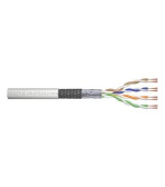 Digitus Patch kabel CAT 5e SF/UTP s kroucenou dvojlinkou, surovýPropojovací kabel CAT 5e SF-UTP, surový, délka 305 m, papírová