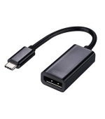 C-TECH Adaptér Type-C na Displayport, M/F, 15cm