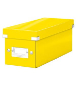 LEITZ Krabice na CD  Click&Store, žlutá