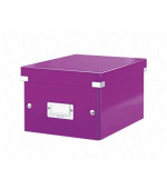 LEITZ Univerzální krabice  Click&Store, velikost S (A5), purpurová
