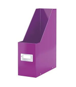 LEITZ Stojan na časopisy  Click&Store, purpurová