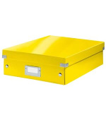 LEITZ Organizační box  Click&Store, velikost M, žlutá