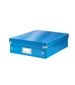 LEITZ Organizační box  Click&Store, velikost M, modrá