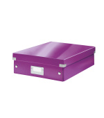 LEITZ Organizační box  Click&Store, velikost M, purpurová