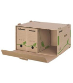 LEITZ Esselte ECO archivační kontejner otvírání zpředu, na krabice 80/100 mm, hnědá