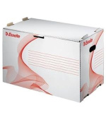 LEITZ Esselte Standard archivační kontejner na 6 pořadačů 80 mm, bílá