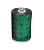 Resin Ribbon, 64mmx74m (2.52inx242ft), 5095; High Performance, 12mm (0.5in) core,