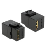 Delock Keystone modul HDMI samice > HDMI samice, černý