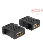 Delock Adaptér HDMI A samice > samice s otvory pro šrouby