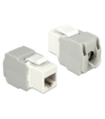 Delock Keystone Modul RJ45 samice > LSA Cat.6,UTP,bílý