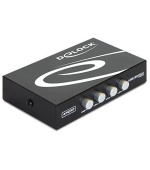 Delock Switch USB 2.0 4-portový, manuální